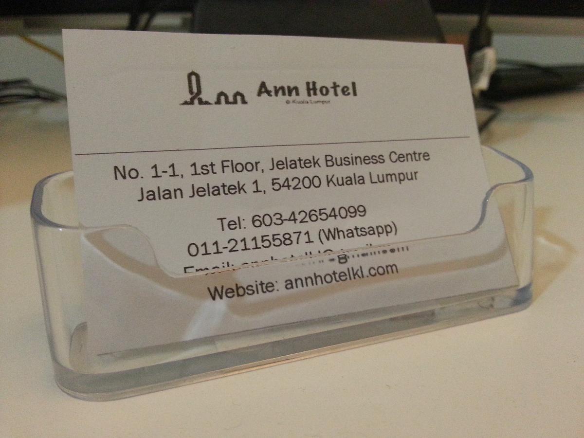 Ann Hotel Setiawangsa Ampang  Exteriör bild